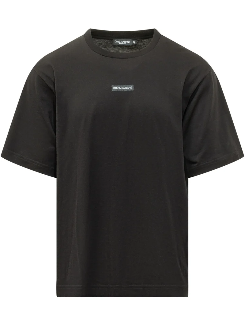 T-shirt con Logo Frontale