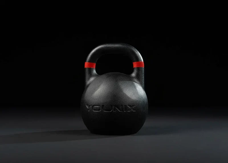 Younix Competition Kettlebell 8 kg – Gusseisen, Wettkampfmaße