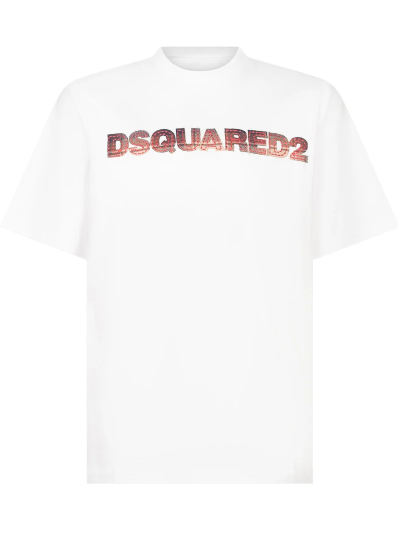T-shirt con Stampa Frontale