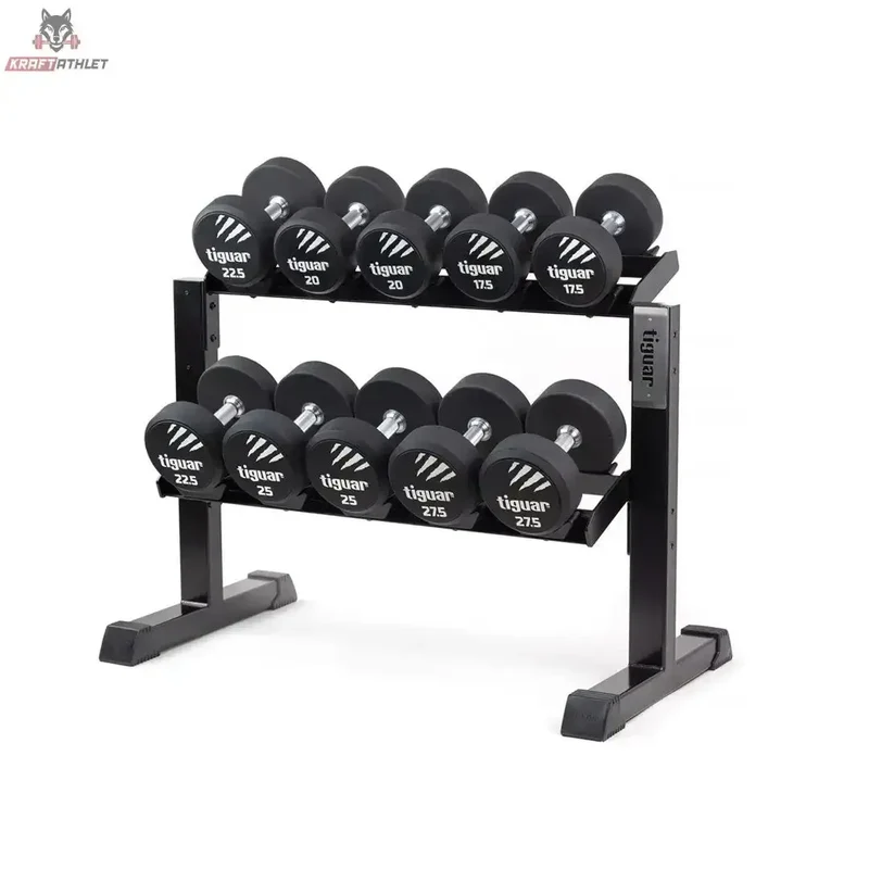 tiguar Modulares Kurzhanteln-Rack mit Aufsatz