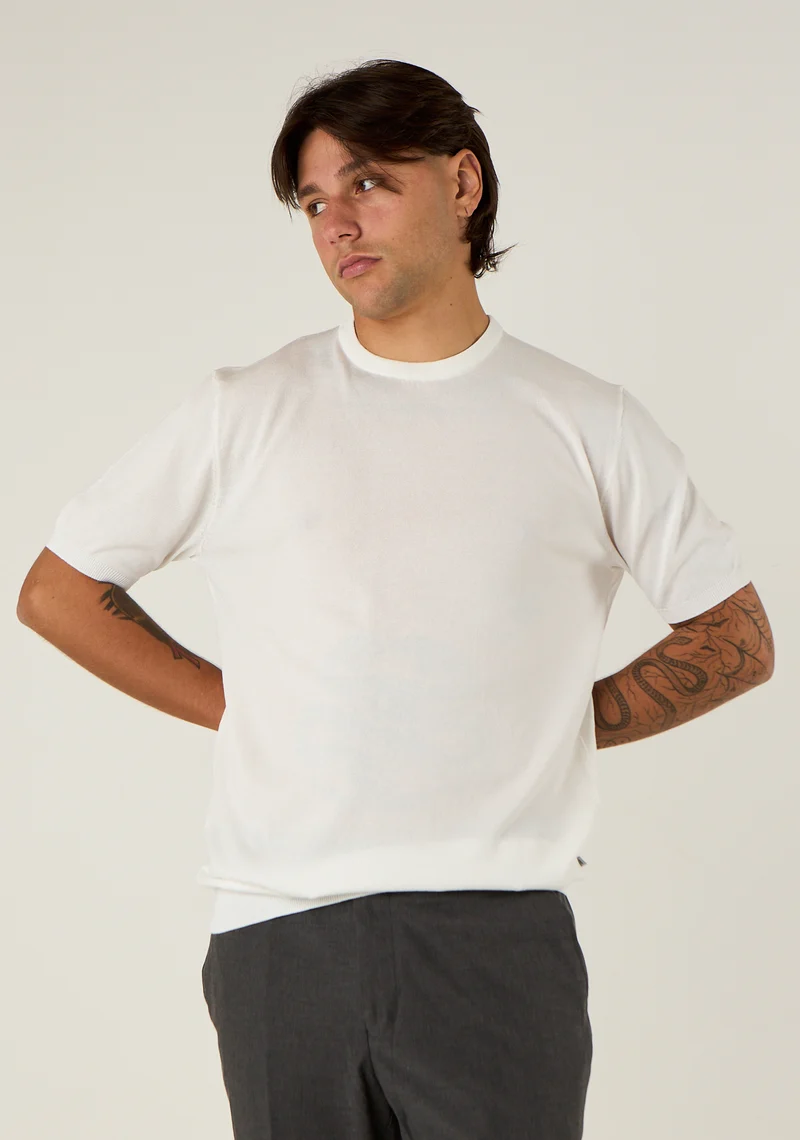 T-shirt in maglia