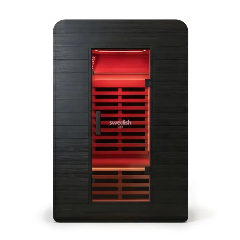Ultimate Lux – Full-Spectrum-Infrarot-Sauna mit Rotlicht (1–2 Personen)
