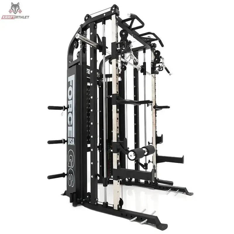 G6™ All-In-One Trainer - Rack, Smith Machine, Multifunktionstrainer und Double Pulley Force USA