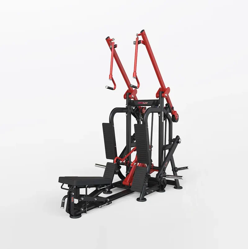 MaxPump A7034 Lat Pulldown & Long Row Superset