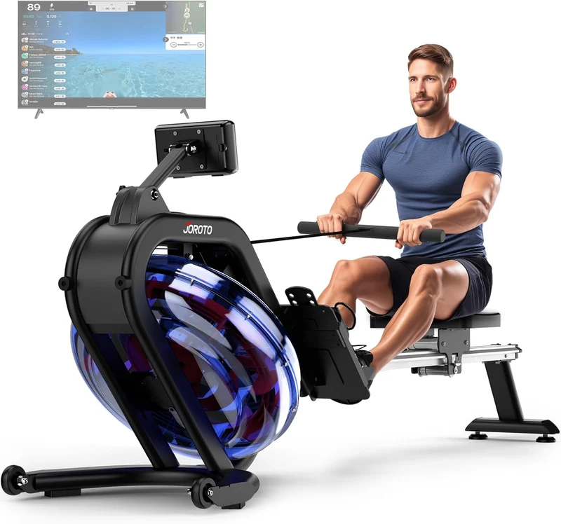 JOROTO MR29 Wasser-Rudergerät mit 28-L-Tank & Bluetooth-App