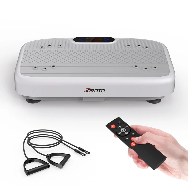 JOROTO JV35 Ganzkörper-Vibrationsplatte mit Zugseilen