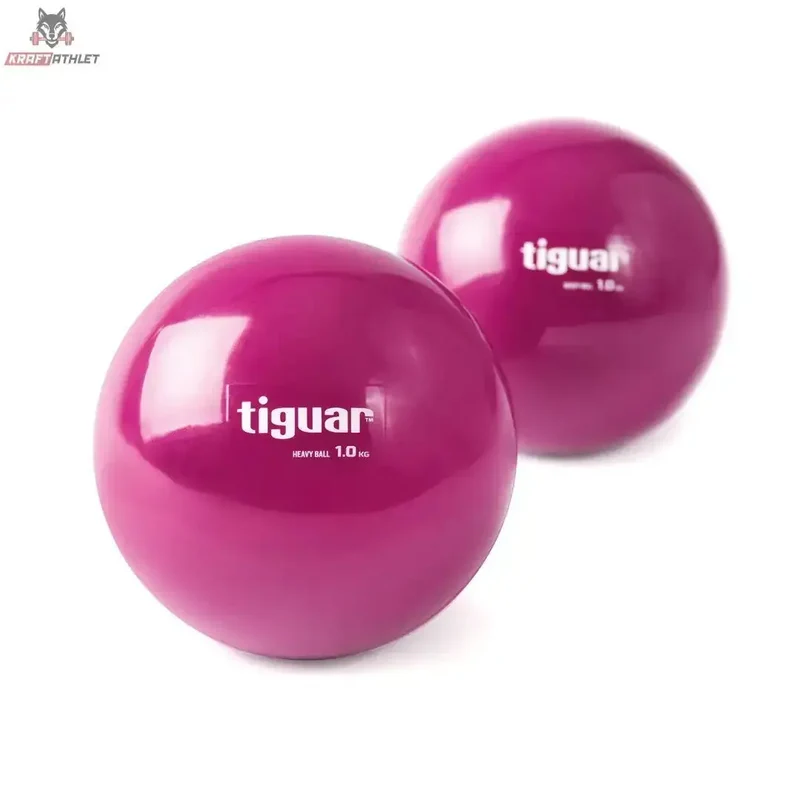 tiguar Heavyball 1 kg – Paar (Lila)
