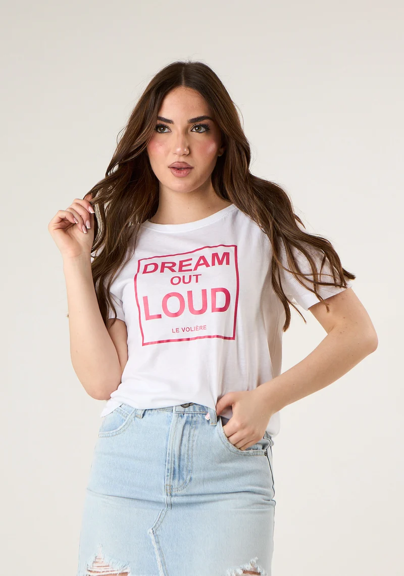T-shirt con stampa