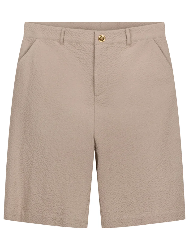 Shorts Beige in Cotone