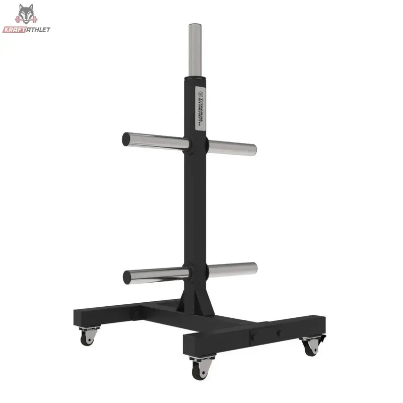 Vertikales Bumper-Plate Rack VBR10 Titanium Strength