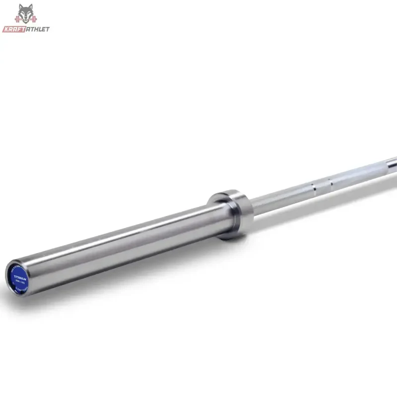 Titanium Strength Olympische Power Bar 220 cm / 20 kg (Hard Chrome) Titanium Strength