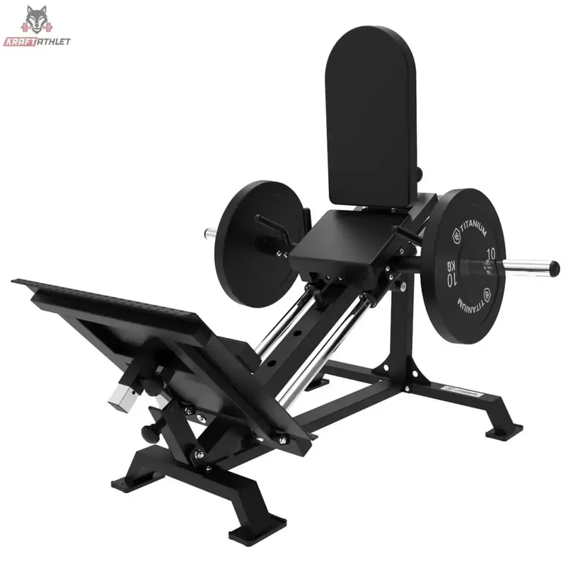 Stehende Beinpresse und Wadenheben Professionell - 2 in 1 Titanium Strength Elite Series