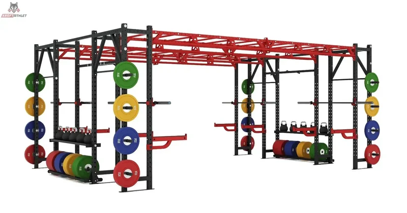 Professionelles Heavy Athletic Bridge Rack FR50 Titanium Strength X line