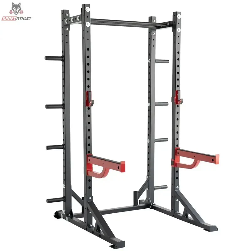 Professionelles Athletic Half Rack RA10 Titanium Strength X line