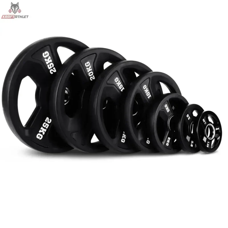 Premium Olympische Scheiben-Set 60 kg Titanium Strength
