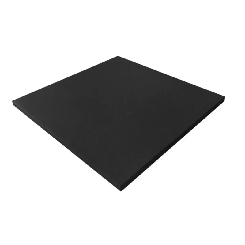 Premium Bodenschutzmatte mit hoher Dichte in Studio-Qualität - 100x100 cm Titanium Strength