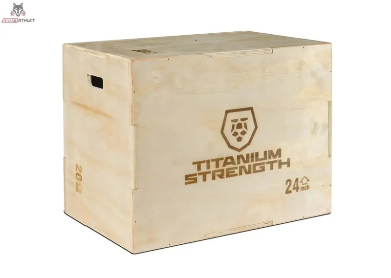 Plyometrische Box (Holz) Titanium Strength
