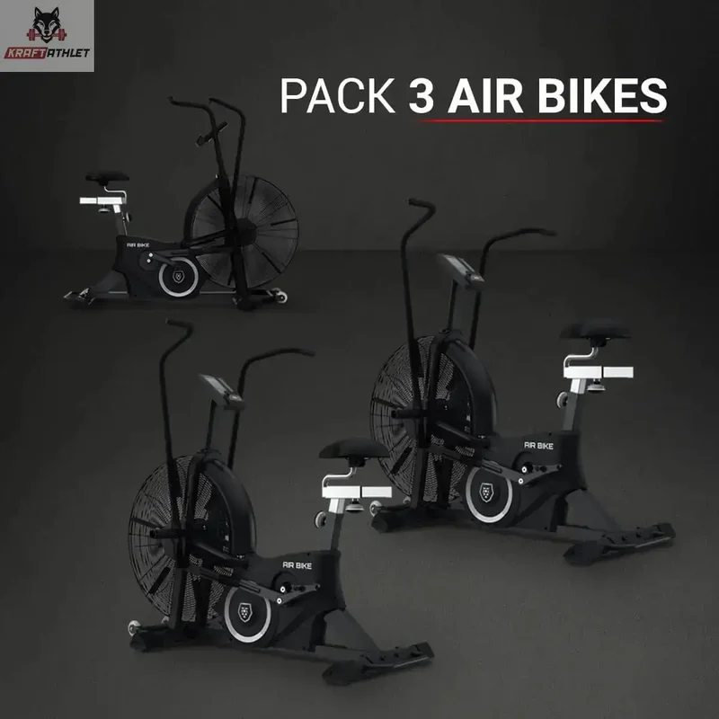 PACK 3 AIR BIKES Titanium Strength
