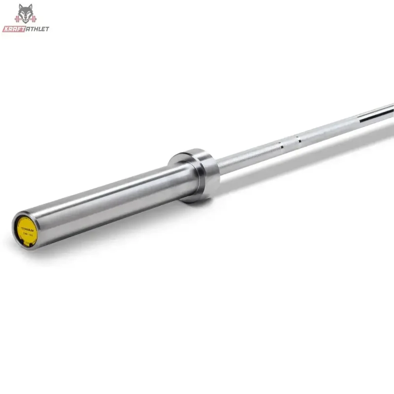 Olympische Hantelstange Power 2,01 m / 15 kg (Hard Chrome) Titanium Strength