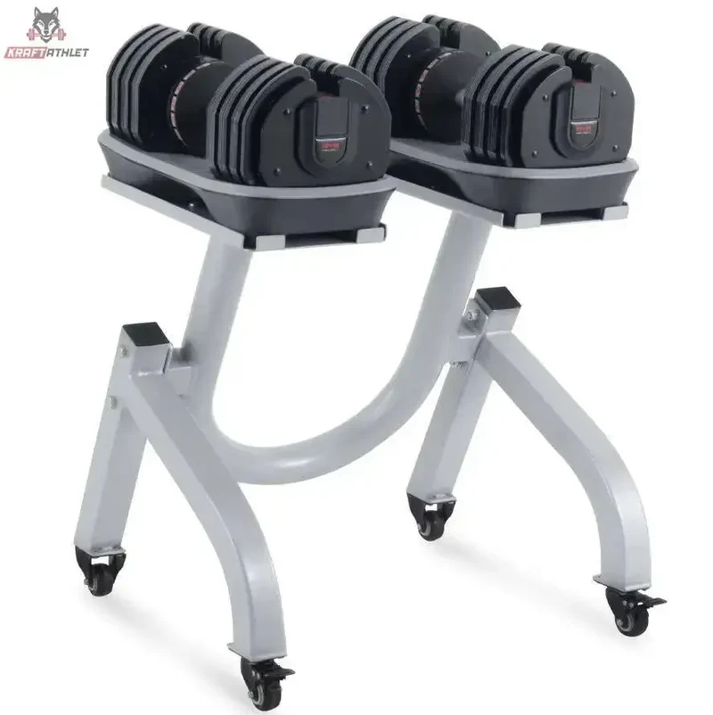 MA36 Einstellbare Hanteln 2-36 kg + Rack Titanium Strength