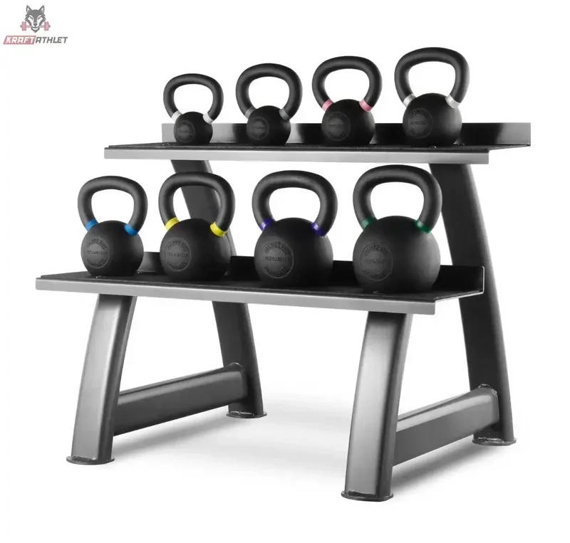 Kettlebells Set 4-24KG + Rack SK24 Titanium Strength