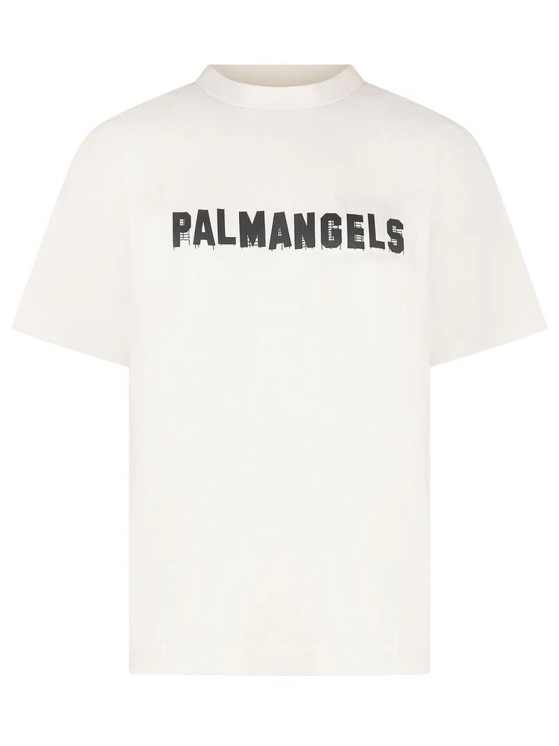 T-shirt con Stampa Lettering Frontale