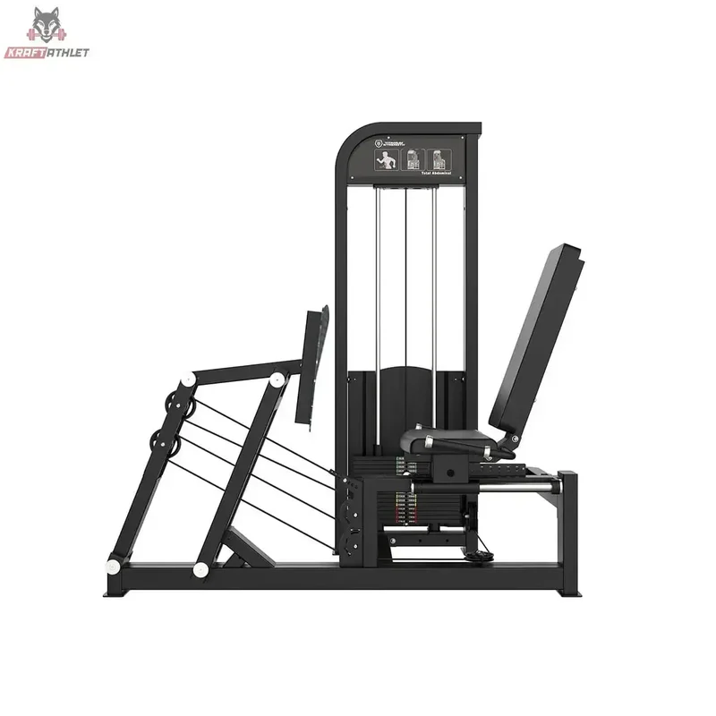 Horizontale Beinpresse Titanium Strength Elite Series – Steckgewichte