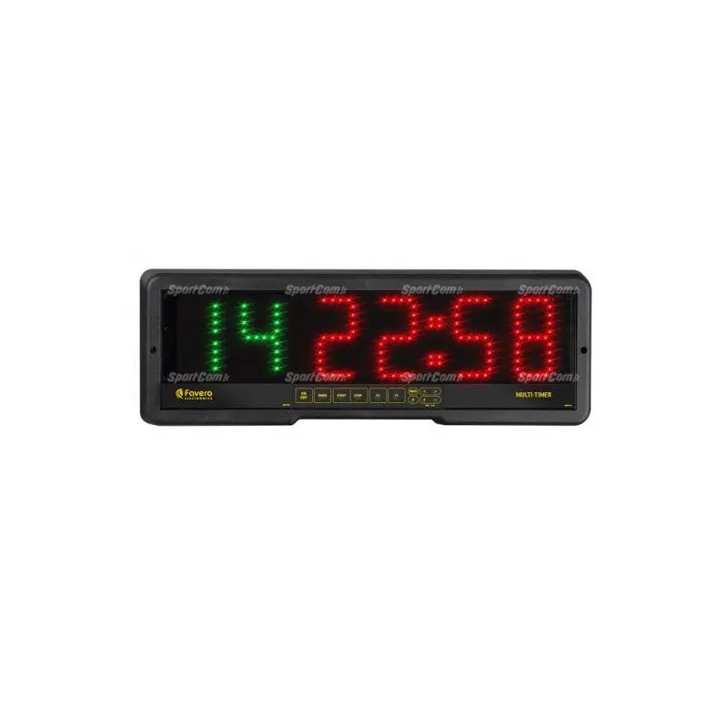 Multi-Timer Favero – Rundentimer mit 9 Programmen, Wand oder Tisch