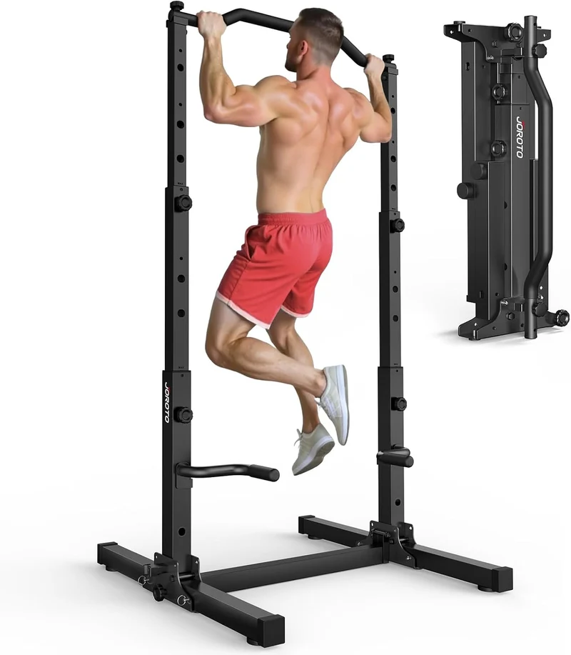 JOROTO JU30 Power Tower – klappbare Klimmzug- & Dip-Station