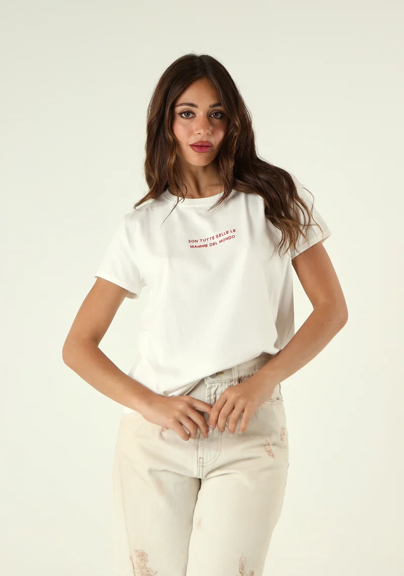 T-shirt con stampa