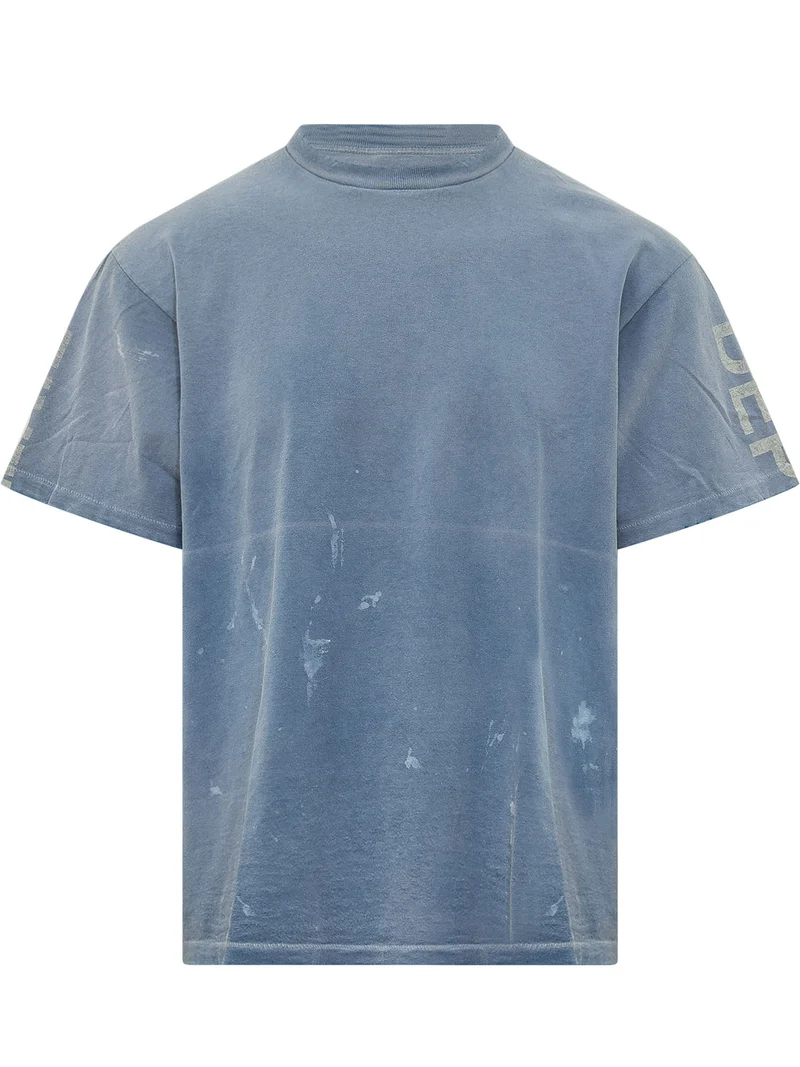 T-shirt con Stampa Vintage