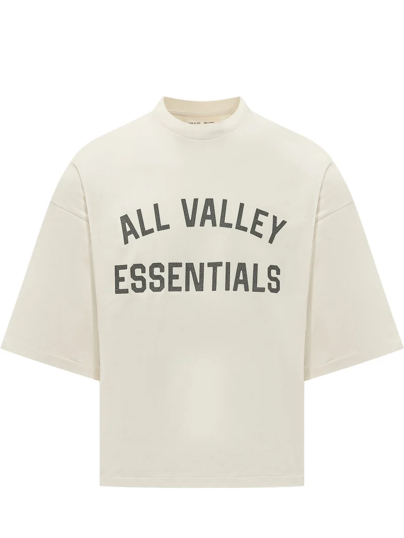 T-shirt con Lettering Frontale