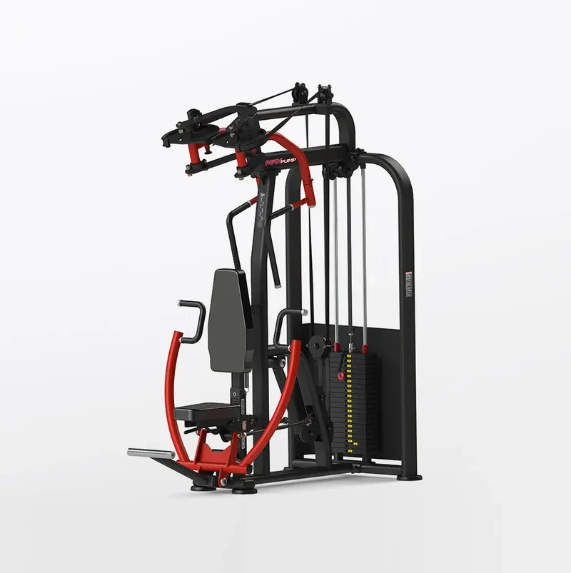 MaxPump A7021 Decline Chest Press & Pec Dec Superset