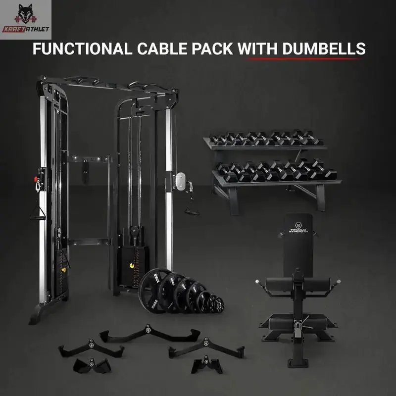 FUNCTIONAL CABLE PACK MIT HANTELN Titanium Strength