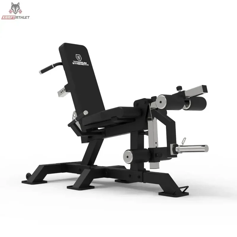 Dual Leg Extension & Prone Leg Curl Bank 150X Titanium Strength