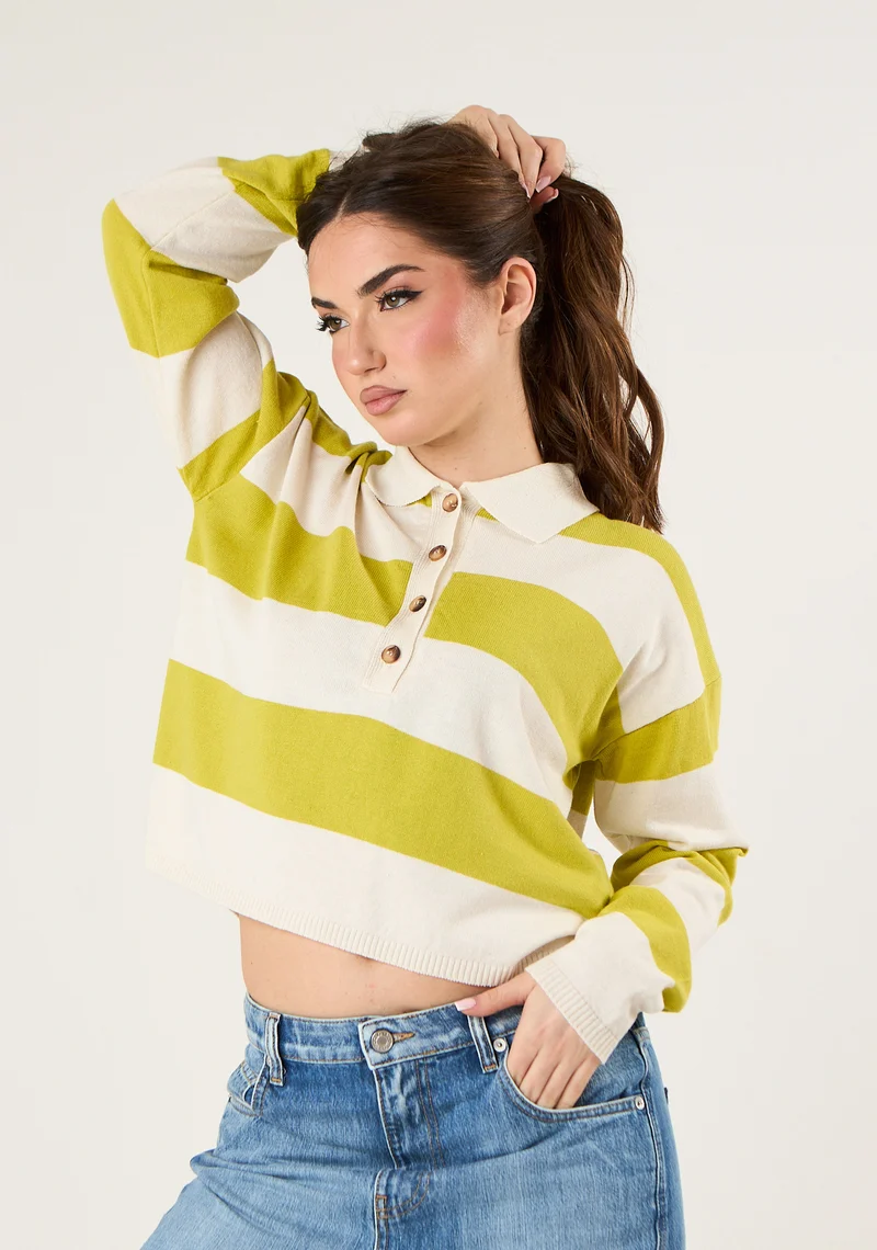 Polo a righe