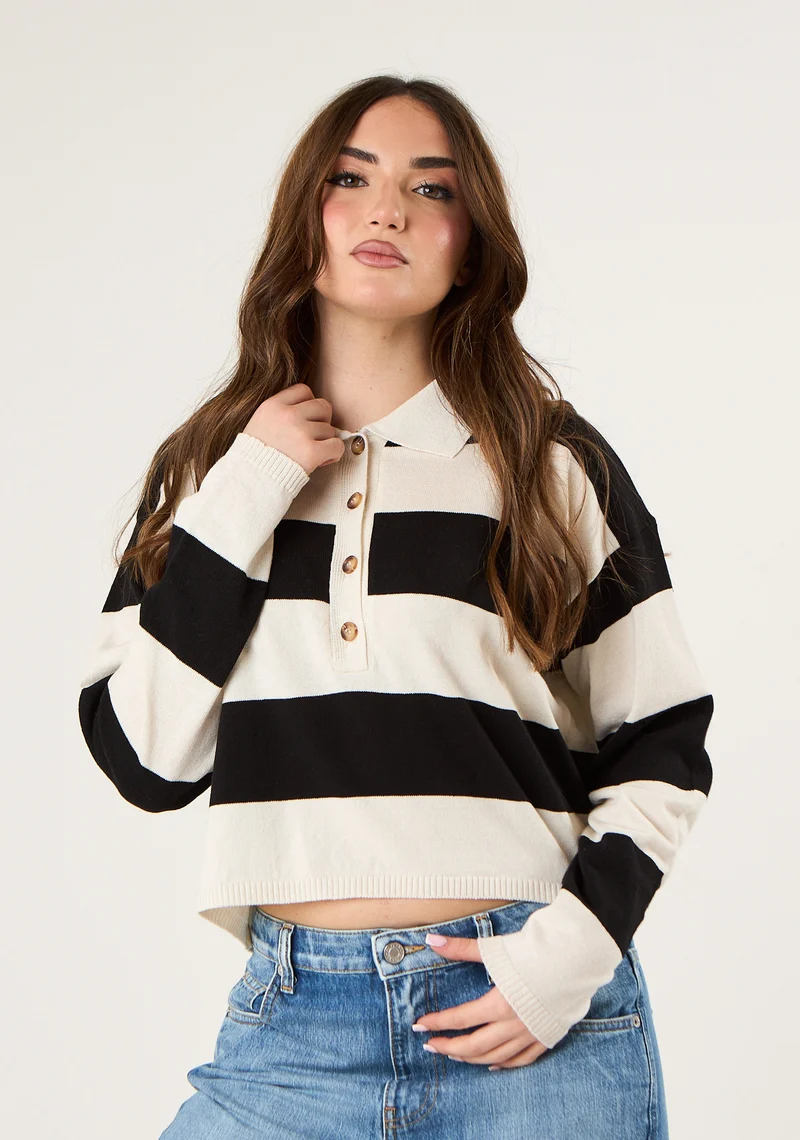 Polo a righe