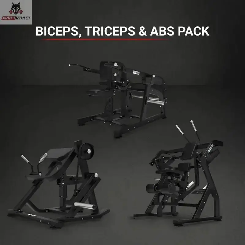 BICEPS, TRICEPS & ABS PACK Titanium Strength