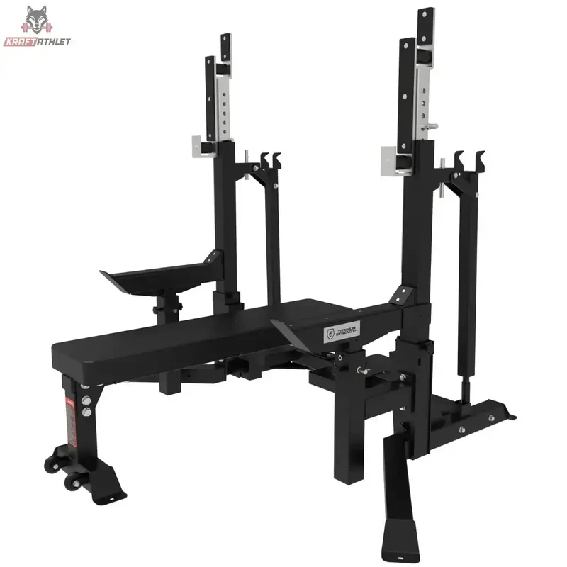 Bankdrücken & Squat Rack Combo Titanium Strength Elite Series