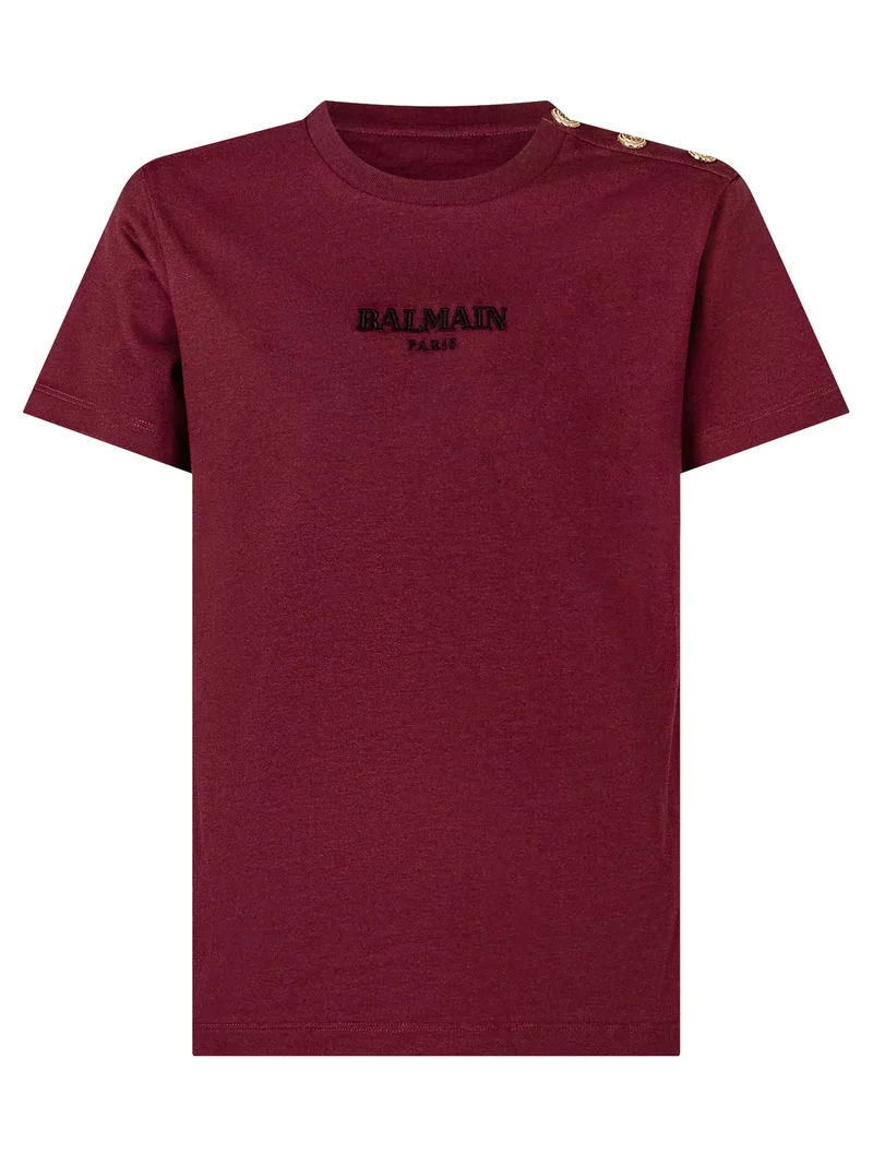 T-shirt con Chiusura sulla Spalla