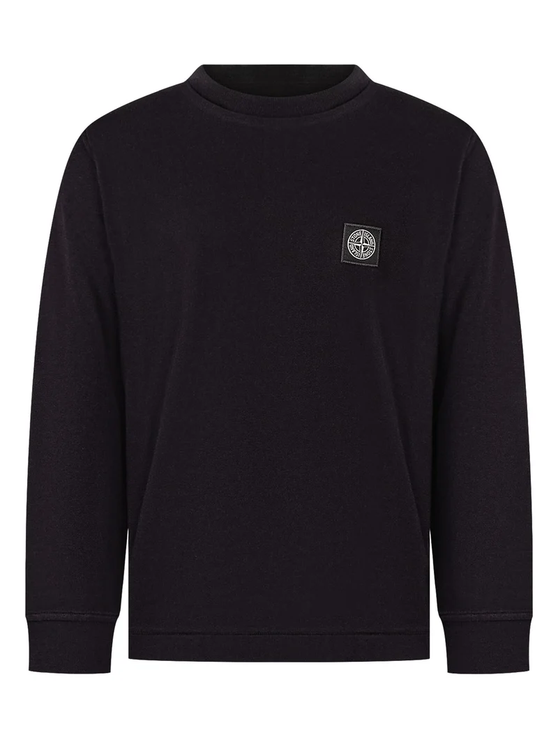 T-shirt a Maniche Lunghe con Logo