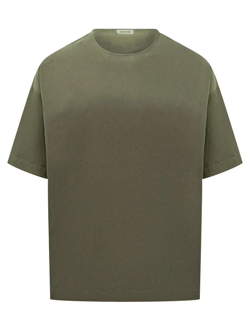 T-shirt Fear of God Woven Verde