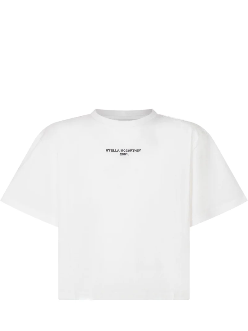 T-shirt con Piccola Stampa Frontale