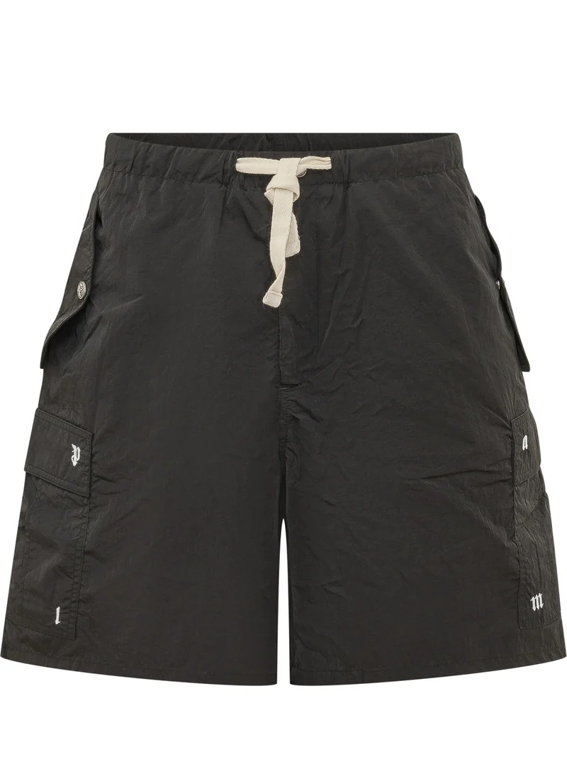 Short Cargo con Tasche Applicate