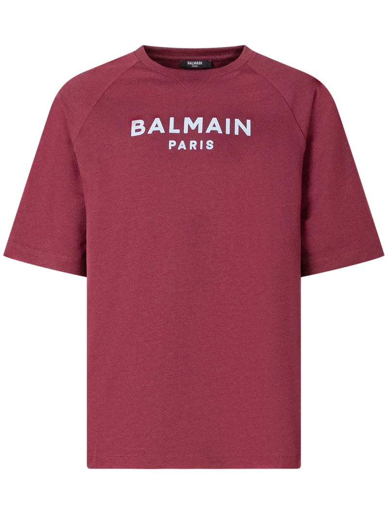 T-shirt con Stampa Logo Frontale