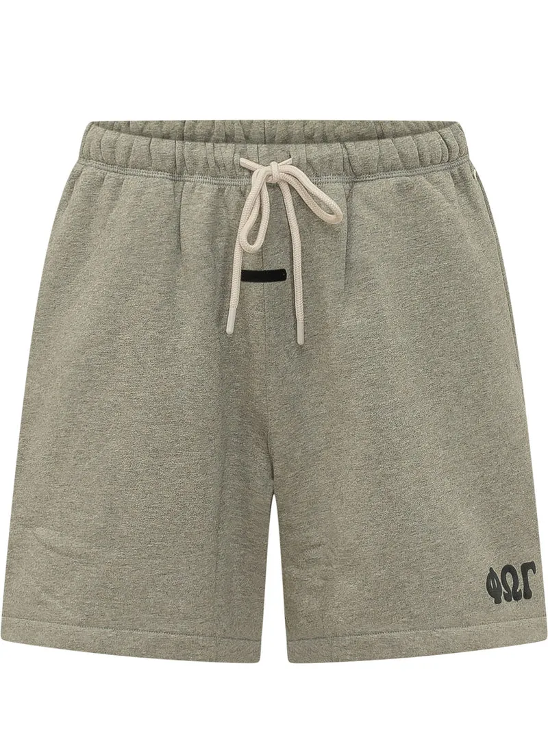 Shorts con Coulisse e Stampa