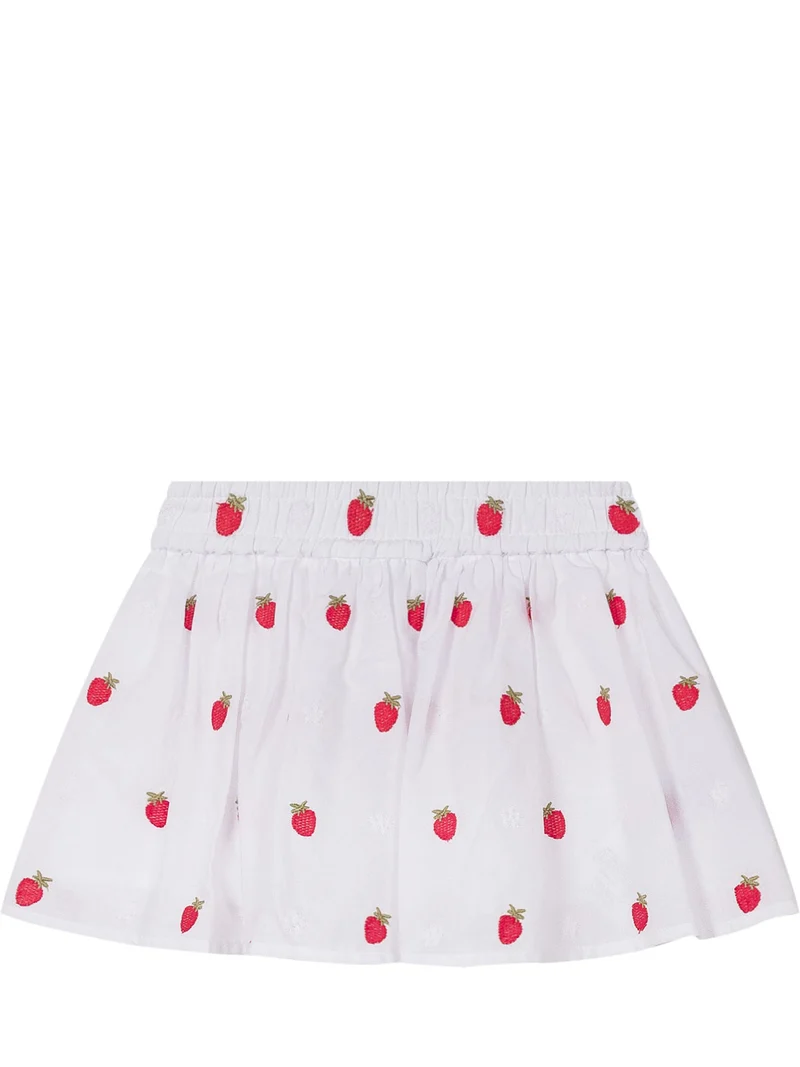 Shorts con Ricamo Fragole