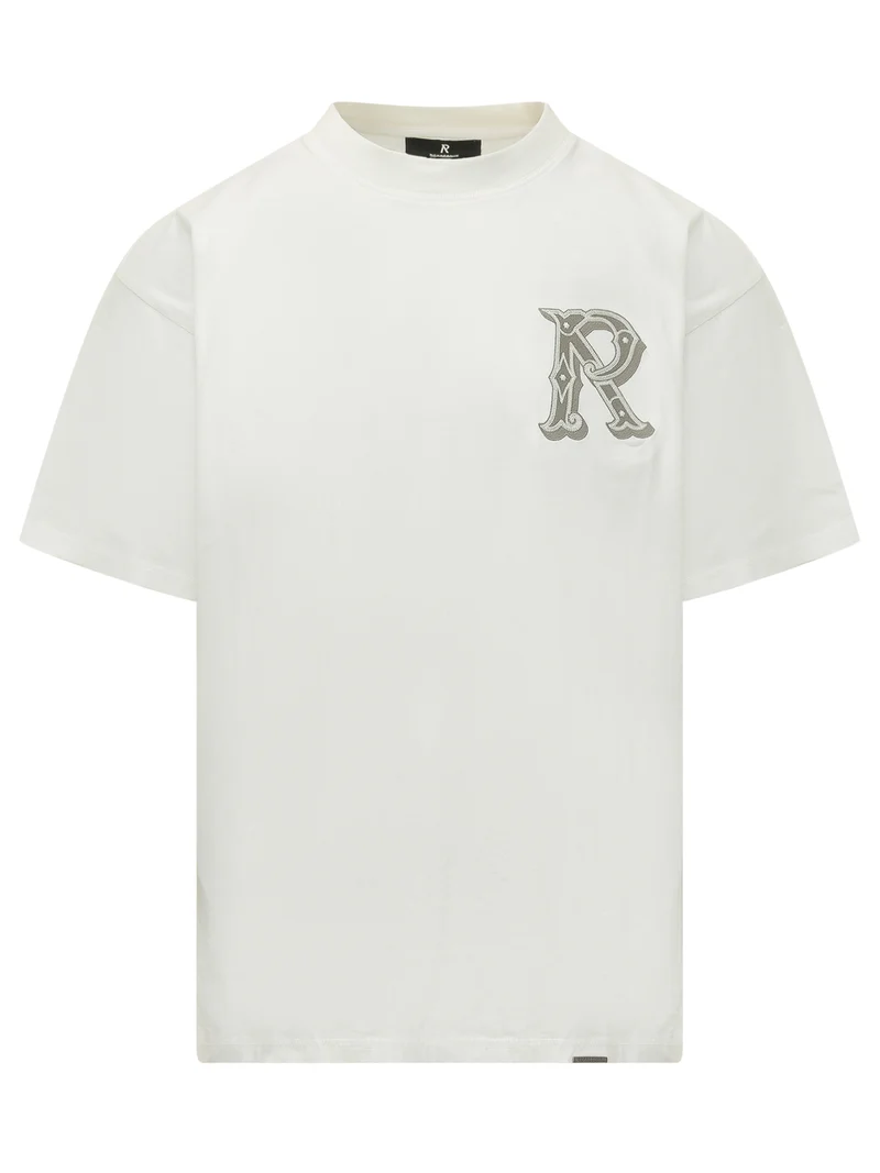 T-shirt Western con Patch Logo