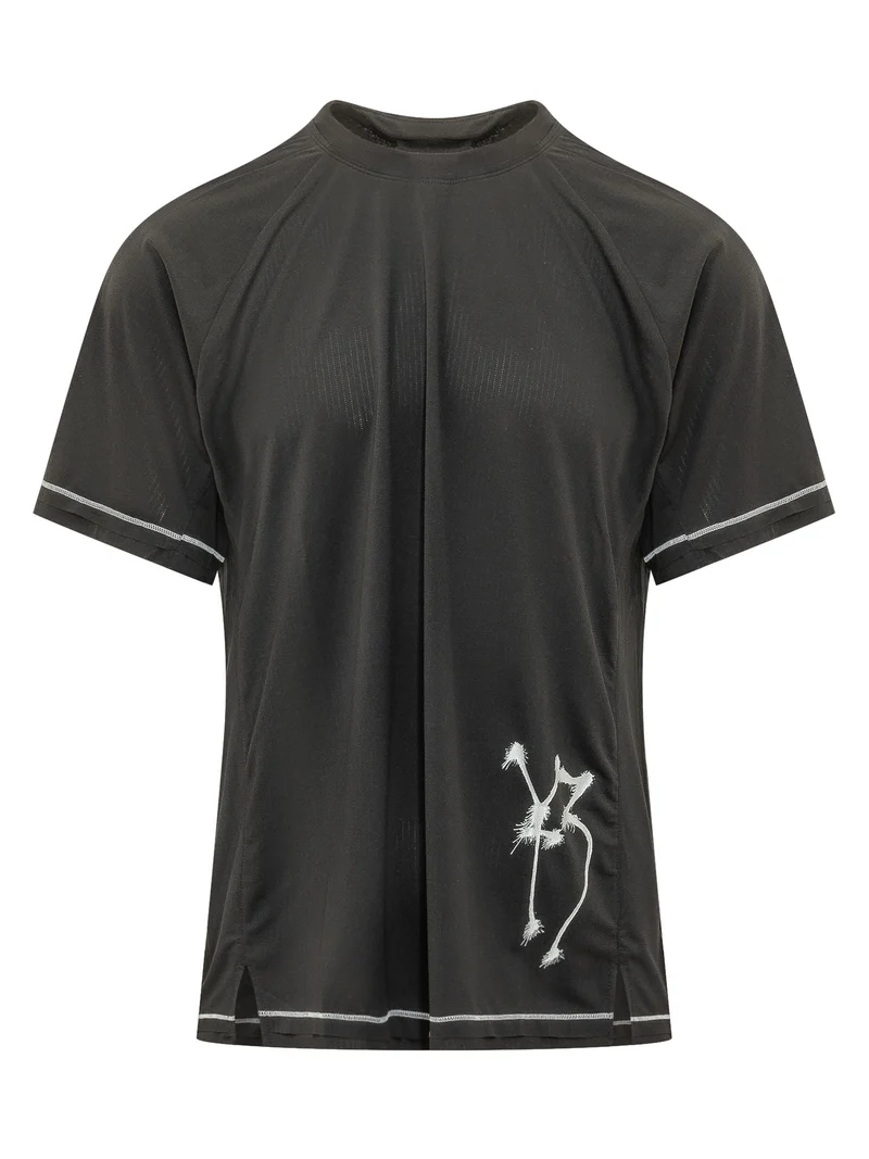 T-shirt con Ricamo Grafico