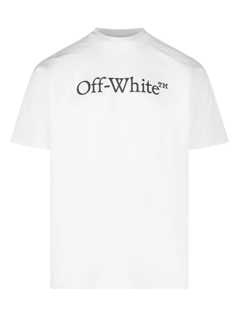 T-shirt con Stampa Lettering Ampia